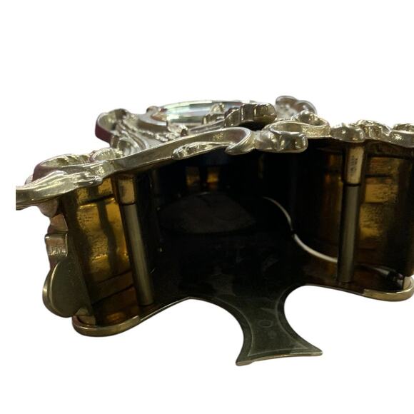 Uranio Italy West German Vintage Brass Mantel - Picture 4 of 4